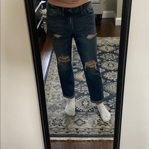 Madewell Distressed Boyjean